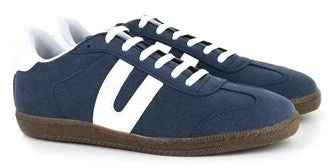 Cheatah Sneaker in Navy from Vegetarian Shoes