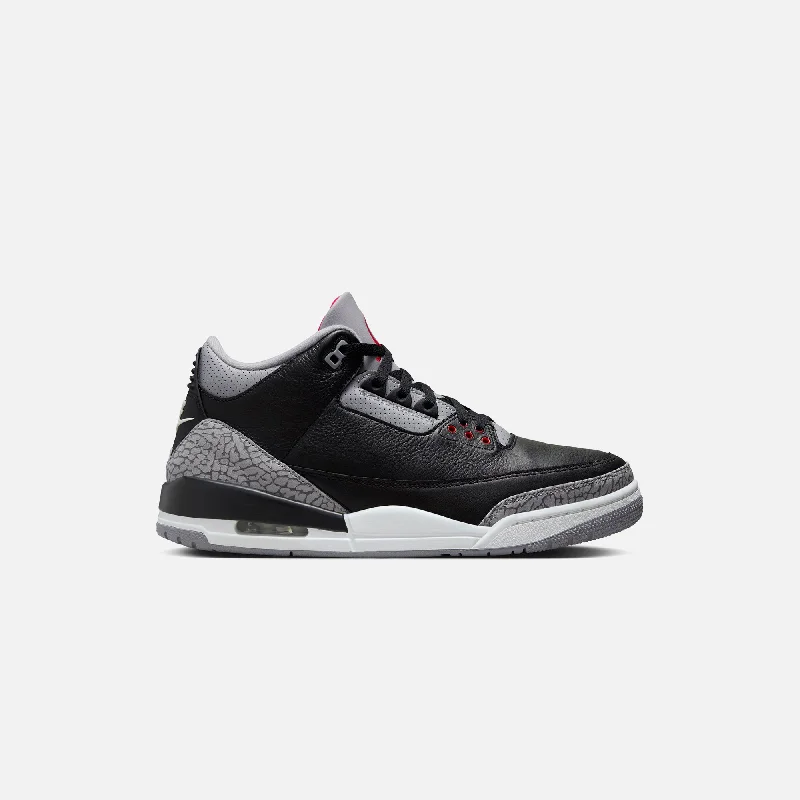 Jordan Air Jordan 3 Retro - Black / Fire Red / Cement Grey / Sail