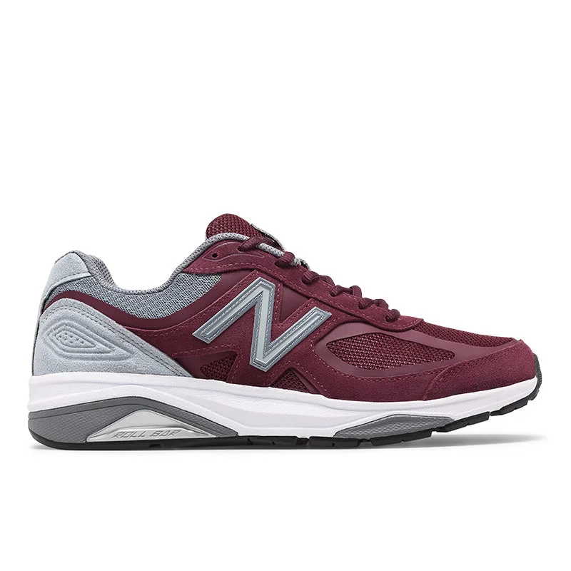 1540v3 - Burgundy with Grey - Men's