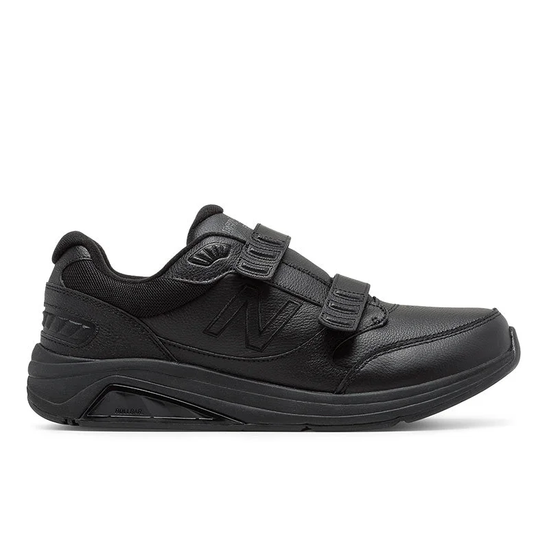 Hook and Loop Leather 928v3 - Black - Men's