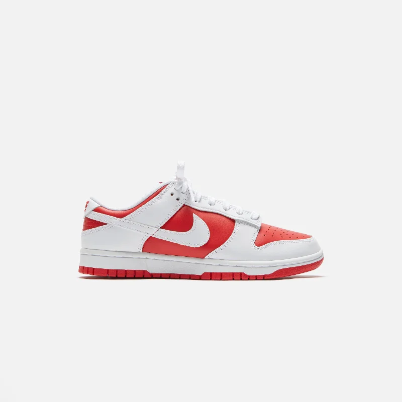 Nike Dunk Low Retro - University Red / White / Total Orange