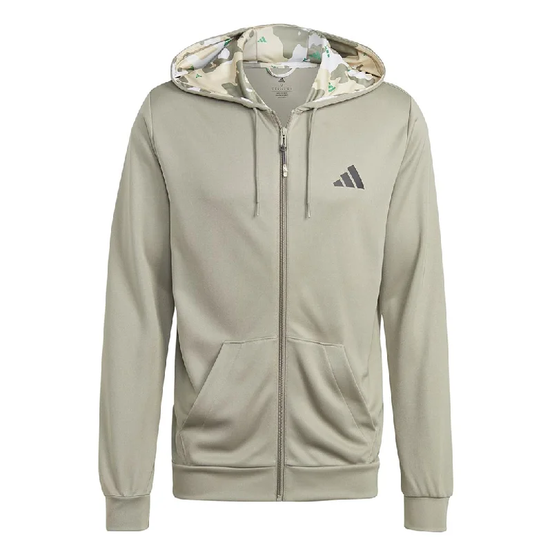 adidas - Men's Train Essentials Seasonal Full Zip Jacket (IB8140)