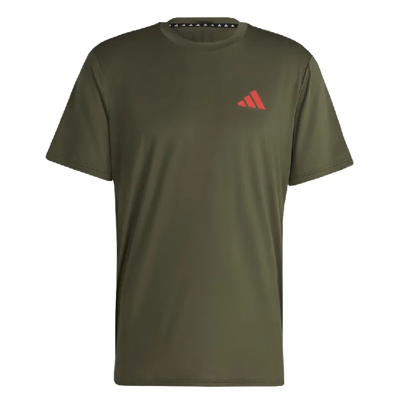 adidas - Men's Train Essentials Seasonal Stretch Training T-Shirt (IB8128)