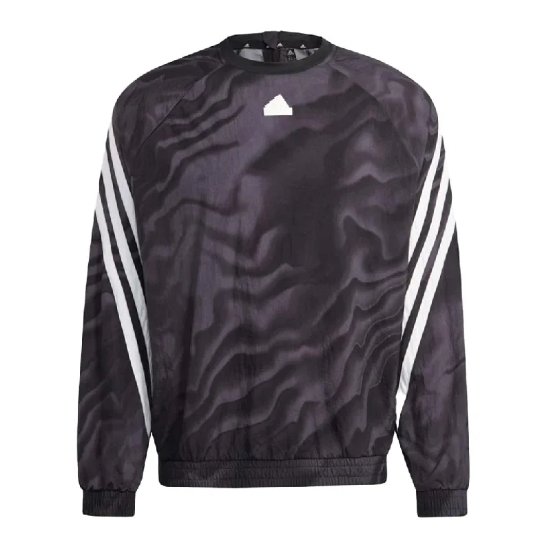 adidas - Men's Future Icons All Over Print Crew Sweatshirt (IC8265)