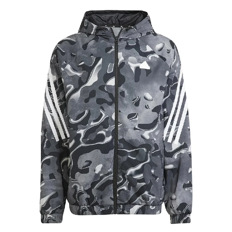 adidas - Men's Future Icons All Over Print  Full Zip Hoodie (IJ8843)