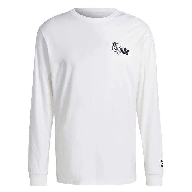 adidas - Men's Hack The Elite Graphic Long Sleeve T-Shirt (IC5742)