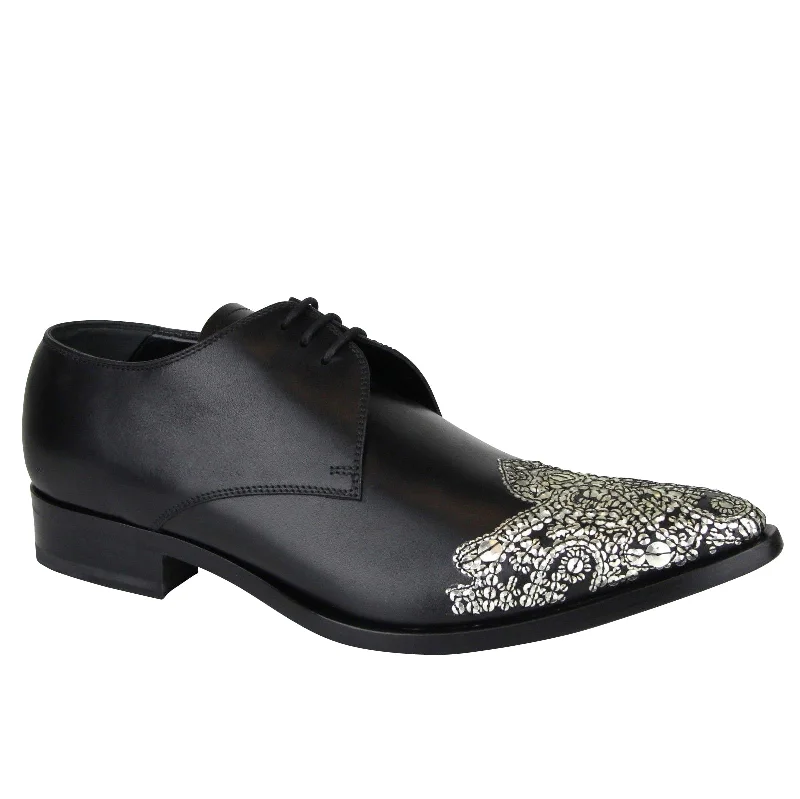 Alexander McQueen Men's Oxfords  Leather Dress Shoes