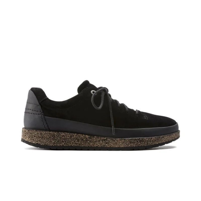 Birkenstock Honnef Low - Black Suede Leather