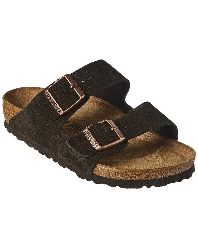 Birkenstock Women's Arizona Suede Leather Sandal