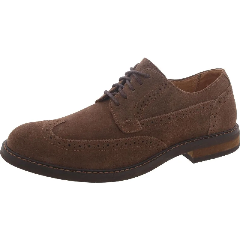 Bowery Bruno Mens Lace-Up Oxfords