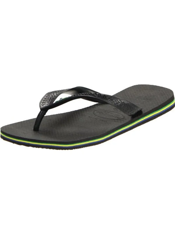 Brazil Mens Signature Slide Flip-Flops