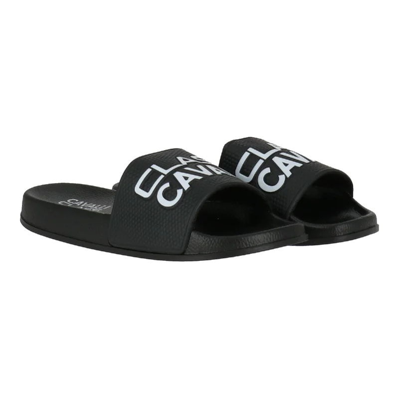 Cavalli Class Uni Black/White Sandal