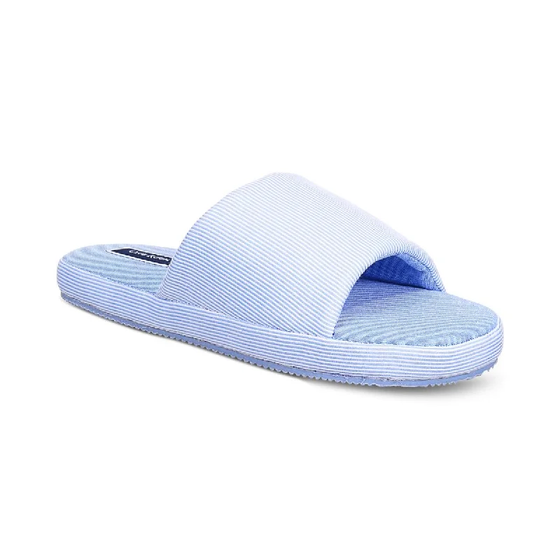 Club Room Mens Indoor/Outdoor Comfort Slide Slippers