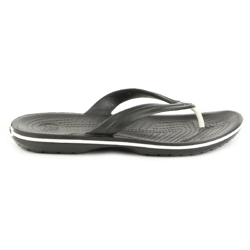 Crocs Crocband Flip Flop Thong Sandal - Black - Mens