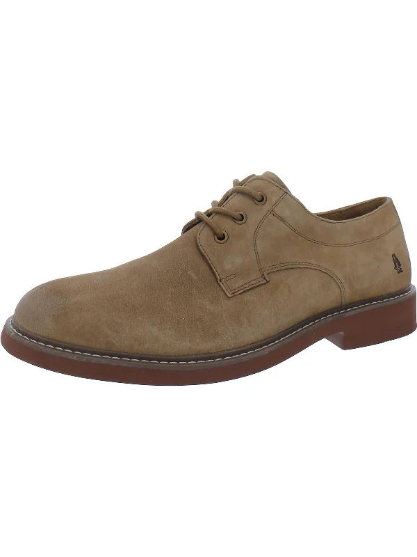 Detroit PT Mens Faux Suede Lace Up Oxfords