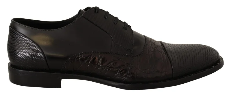 Dolce & Gabbana Elegant  Derby Oxford Men's Wingtips