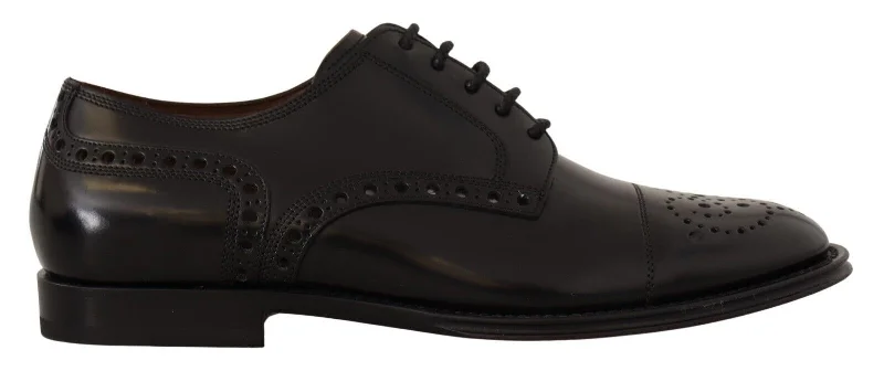 Dolce & Gabbana Elegant Wingtip Oxford Formal Men's Shoes