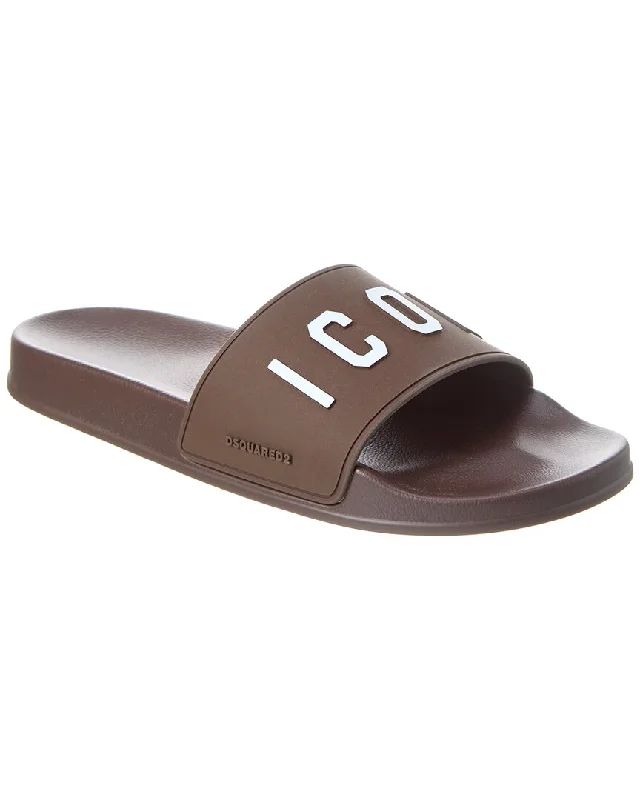 Dsquared2 Icon Rubber Slide