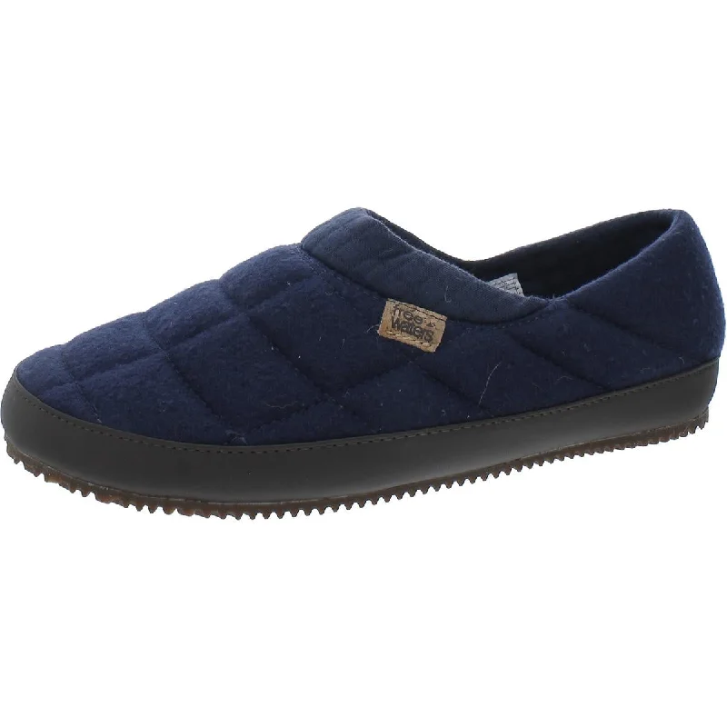 Freewaters Mens Norman Quilted Comfy Scuff Slippers