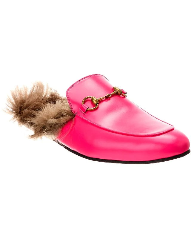 Gucci Princetown Leather Slipper