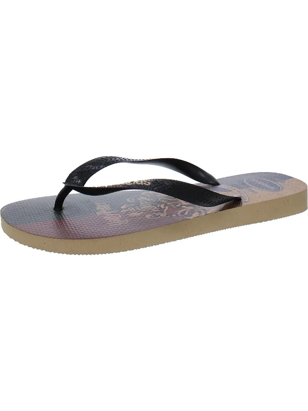 HARRY POTTER Mens Slip On Thong Sandal Flip-Flops