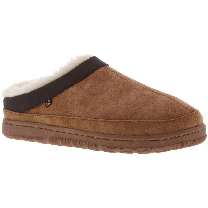 Lamo Mens JULIAN CLOG II Suede Slippers