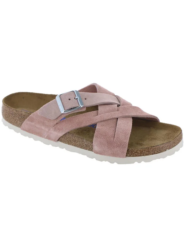 Lugano Mens Leather Cork Footbed Sandals