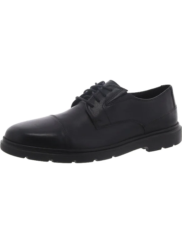 Luglite Cap Mens Leather Lace Up Oxfords