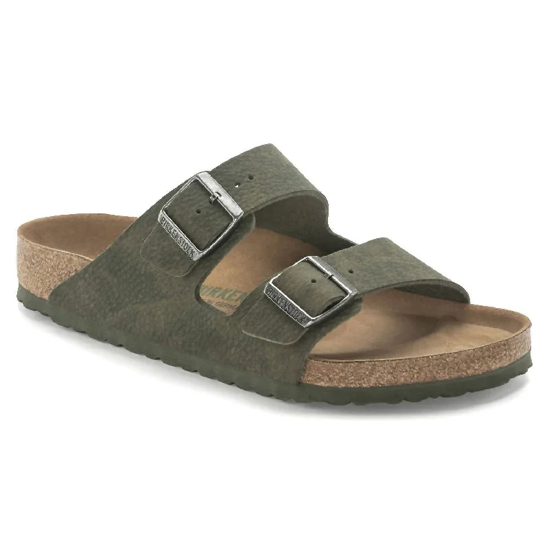 Men's Arizona Vegan Sandal In Desert Dust Thyme