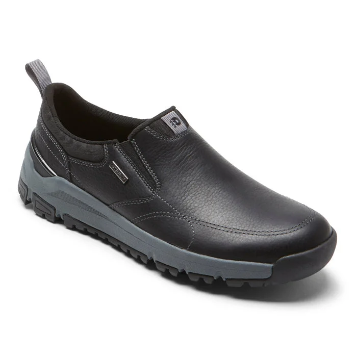 Mens Dunham Glastonbury Slip-On in Black