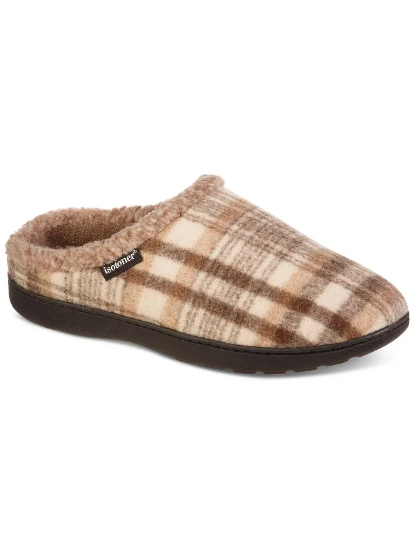 Mens Flanel Indoor/Outdoor Slide Slippers