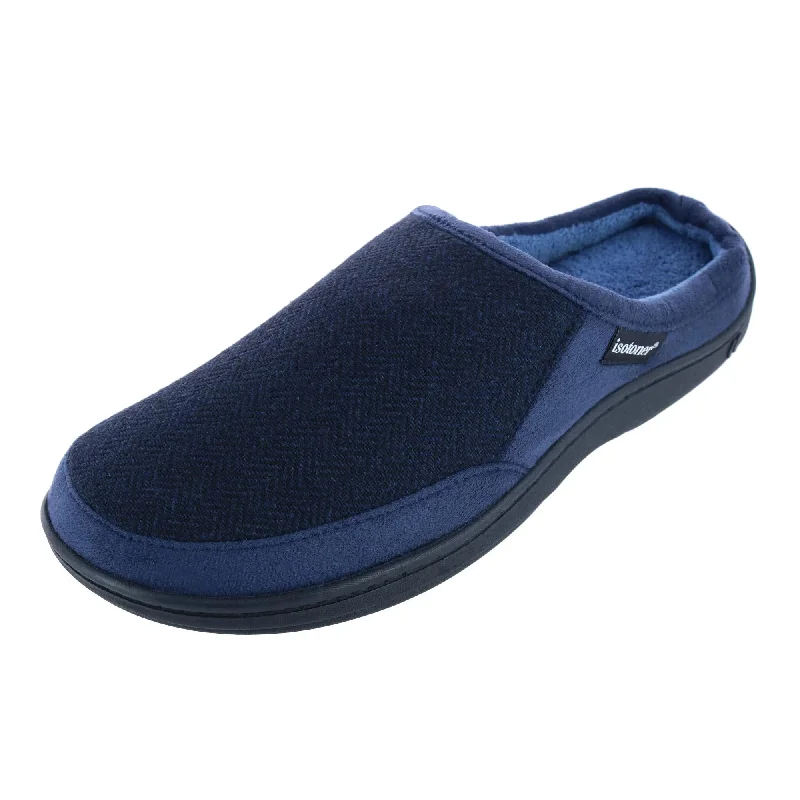 Men's Herringbone Logan Hoodback Slipper