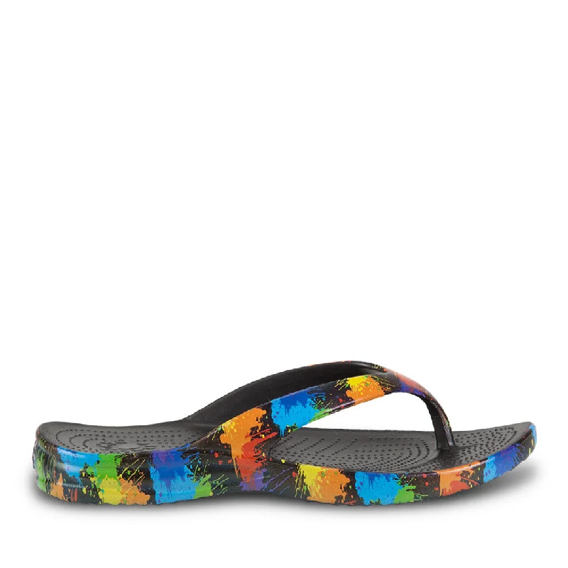 Men's Loudmouth Flip Flops - Paint Balls