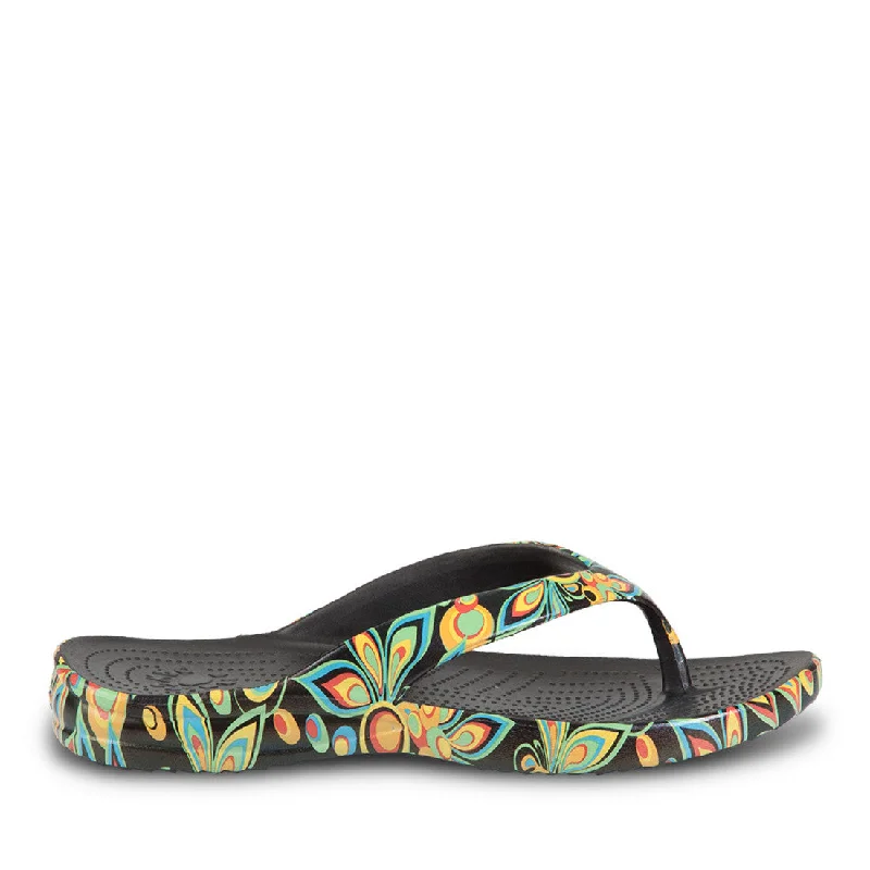 Men's Loudmouth Flip Flops - Shagadelic Black