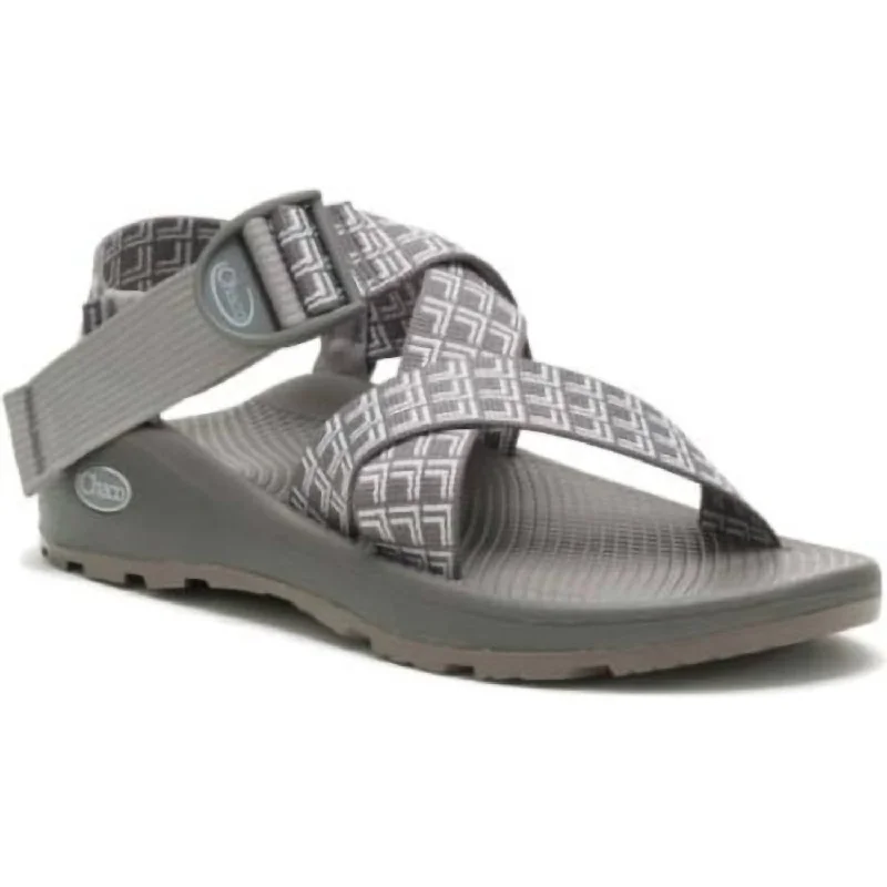 Men's Mega Z Cloud Sandals In Fitz Gray