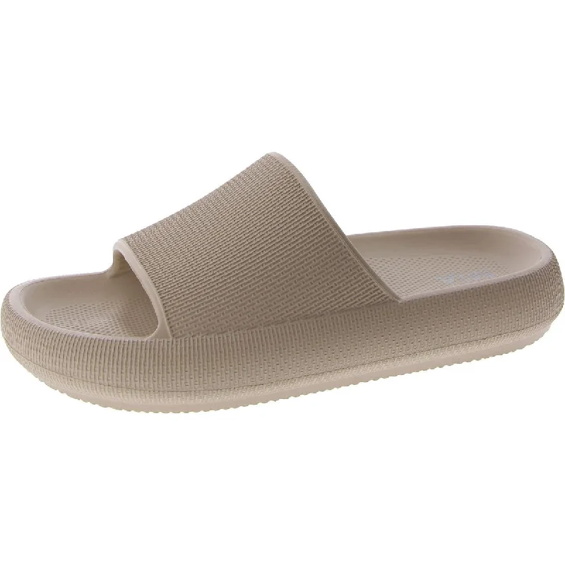 Mens Round toe Slide sandal Pool Slides