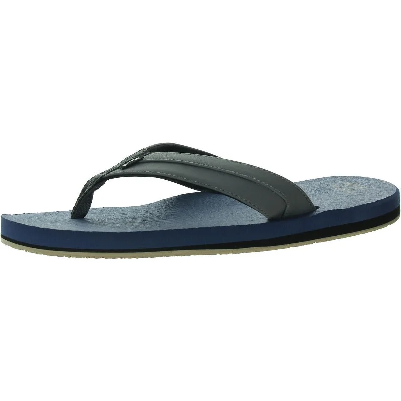 Mens Round toe Thong Flip-Flops