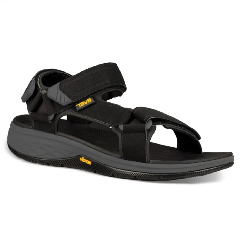 Men's Strata Universal Sandal - Medium Width In Black