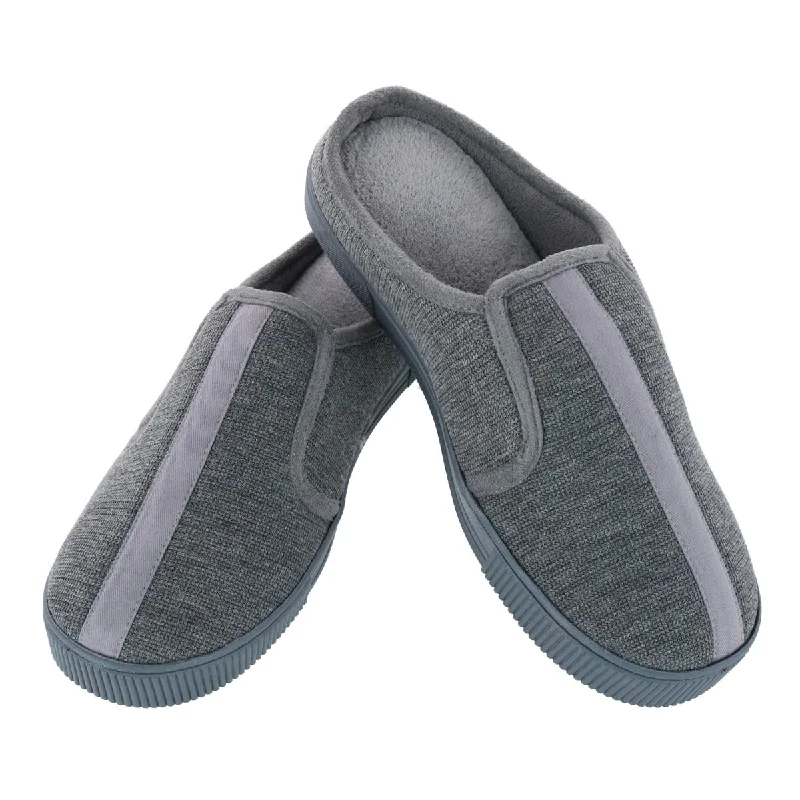 Men's Textured Knit Kai Hoodback Slipper