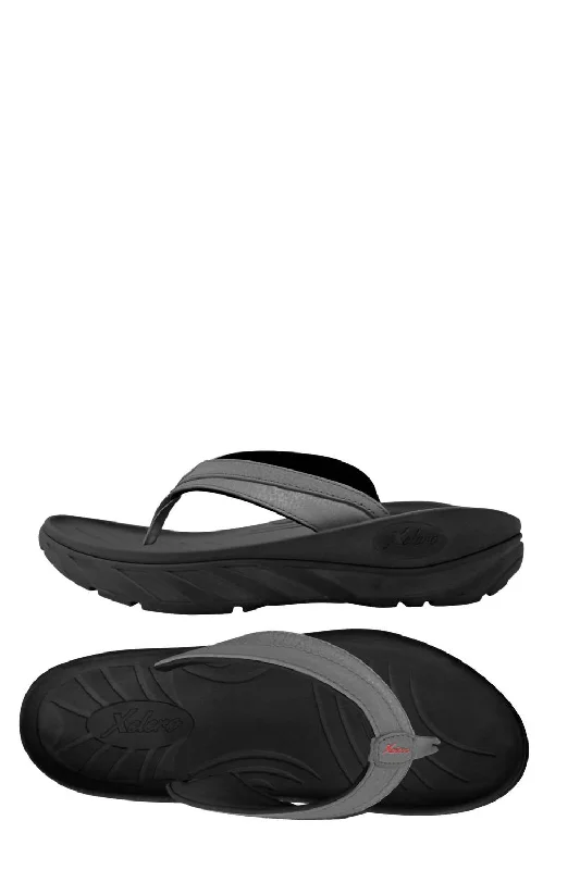 Men's Tru Sandal In Charcoal