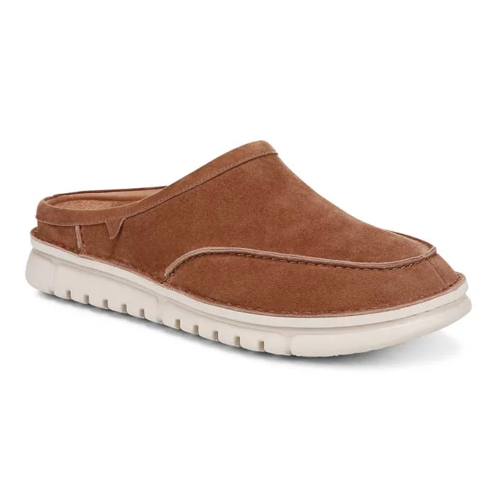 Mens Vionic Uptown Clog in Hazelnut