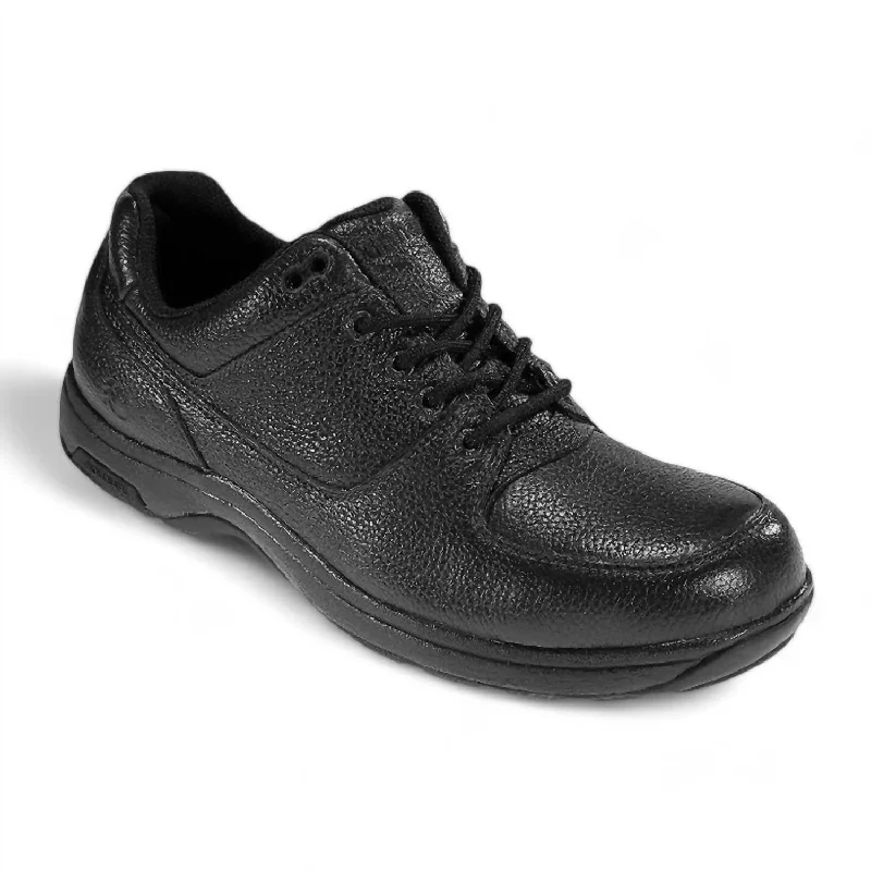 Men's Windsor Oxford Shoes - Wide Width In Black