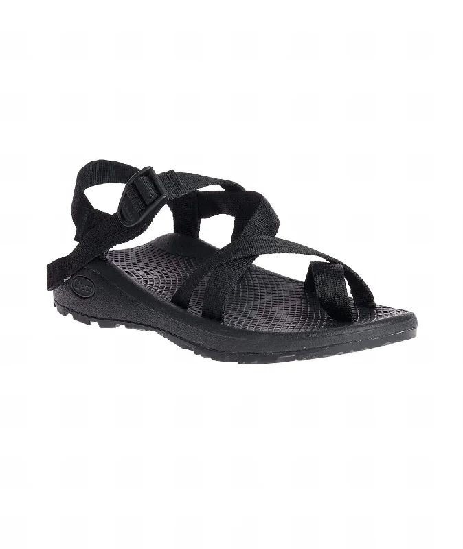 Men's Z/cloud 2 Adjustable Strap Sandal In Solid Black