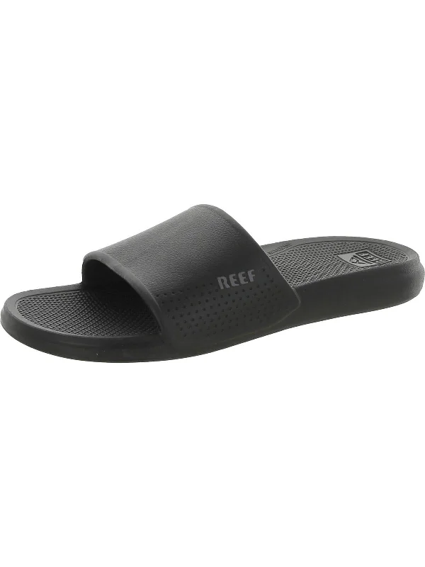 Oasis Slide Mens Open Toe Slip On Slide Sandals