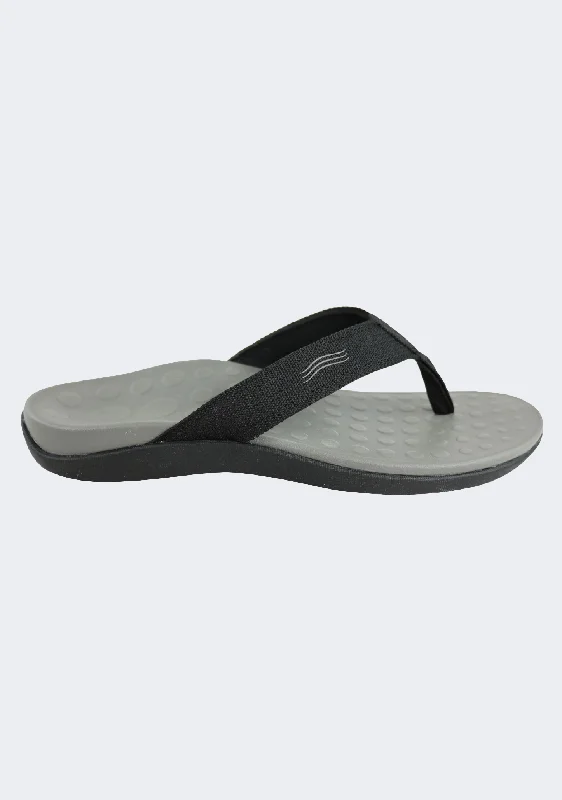 Orthaheel Men’s Wave II Thongs in Black