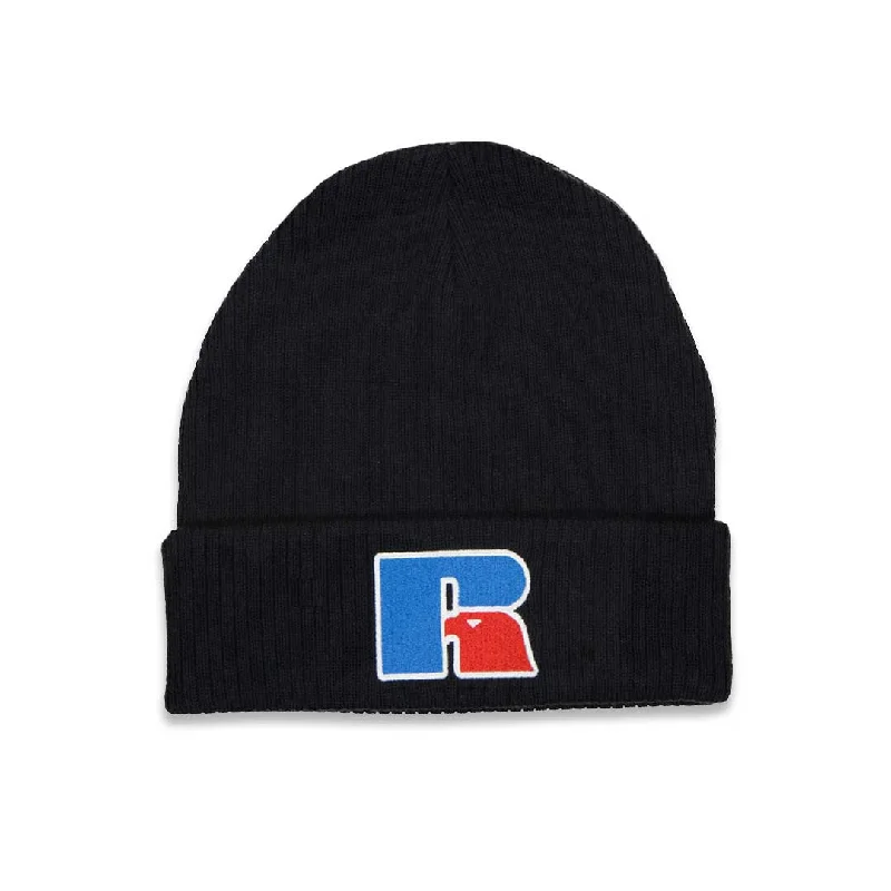 Russel Athletic- Men's Acrylic Chenille Cuffed Beanie (RARU04BMHBLC1WN 41NVY)