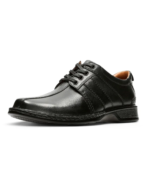 Touareg Vibe Mens Leather Solid Oxfords