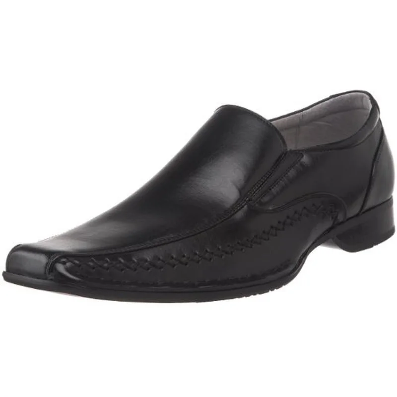 Trace Mens Leather Bicycle Toe Loafers